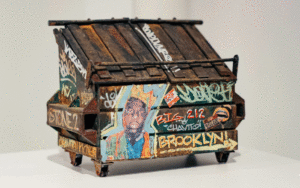 miniature dumpster