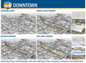 four panel deck park diagram for el paso