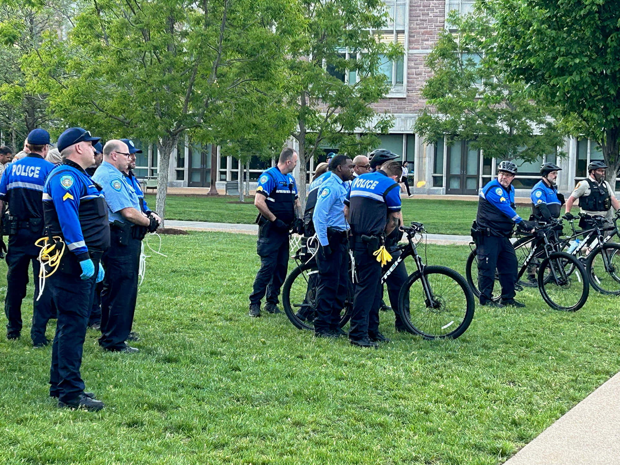 police in Tisch Park