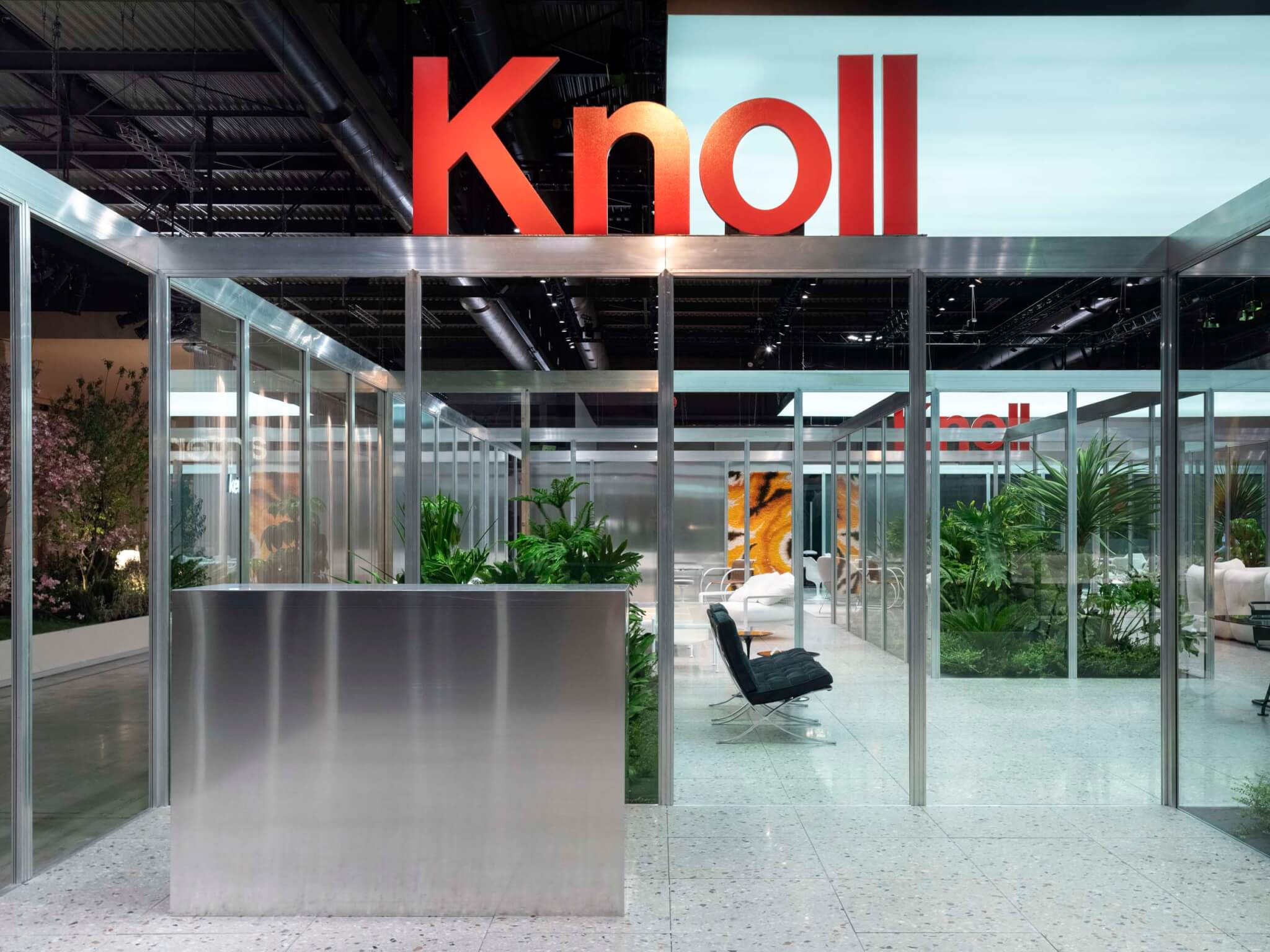 Knoll pavilion at Salone del Mobile