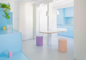 pastel stools