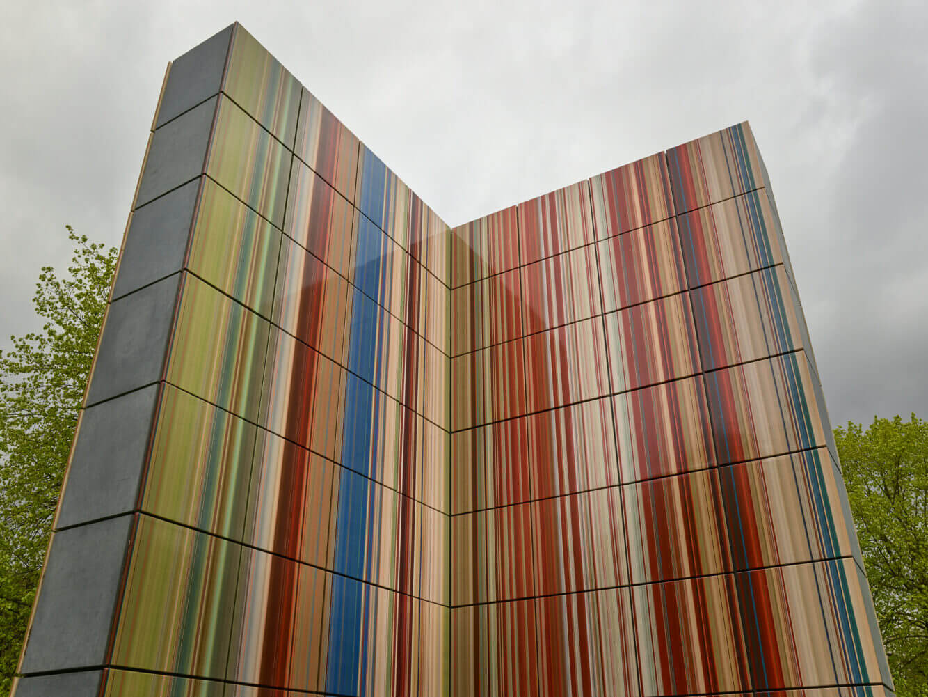 view of ceramic exterior of STRIP-TOWER