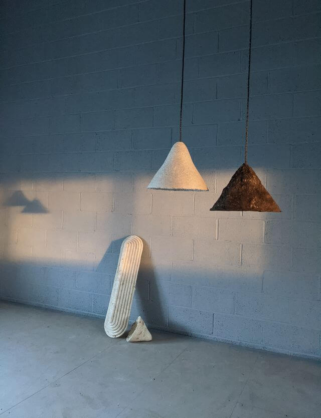 lamp shades made from plant materials