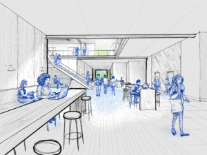 rendering of classroom